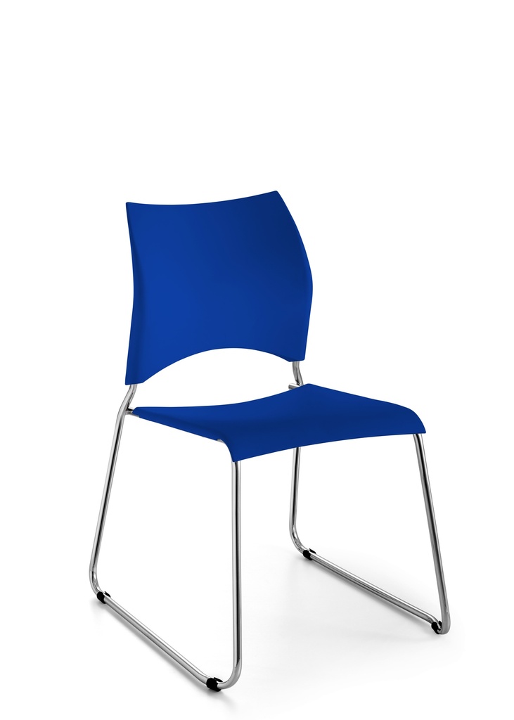 Silla Auxiliar Modelo Flow Azul 