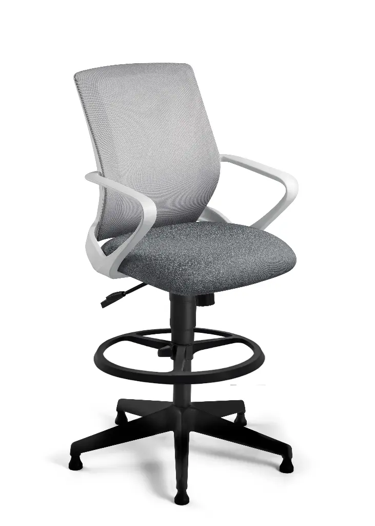 Silla Cajero modelo Vibe, patas de nylon con zapatas 